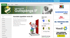 Desktop Screenshot of gullspangsif.se